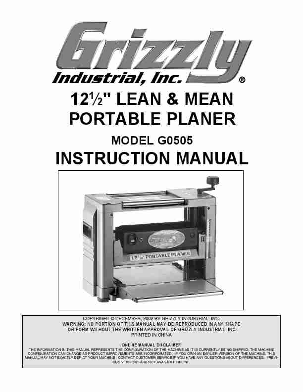 Grizzly Planer G0505-page_pdf